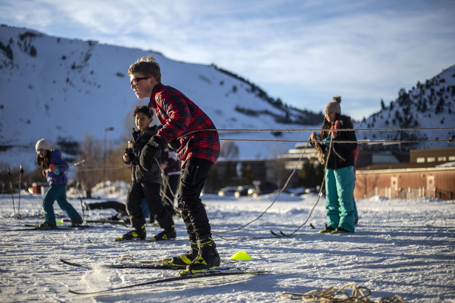 After-school Nordic ski program